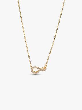 Pandora Infinite Lab-grown Diamond Pav?? Pendant Necklace